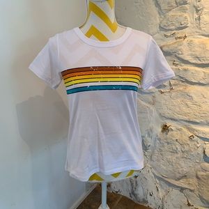 NWT Size S Stripe T-Shirt